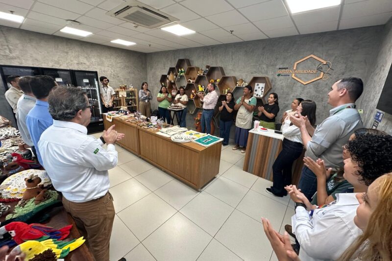 Espaço da Suzano bate recorde e movimenta R$ 100 mil para artesãos e produtores de Três Lagoas