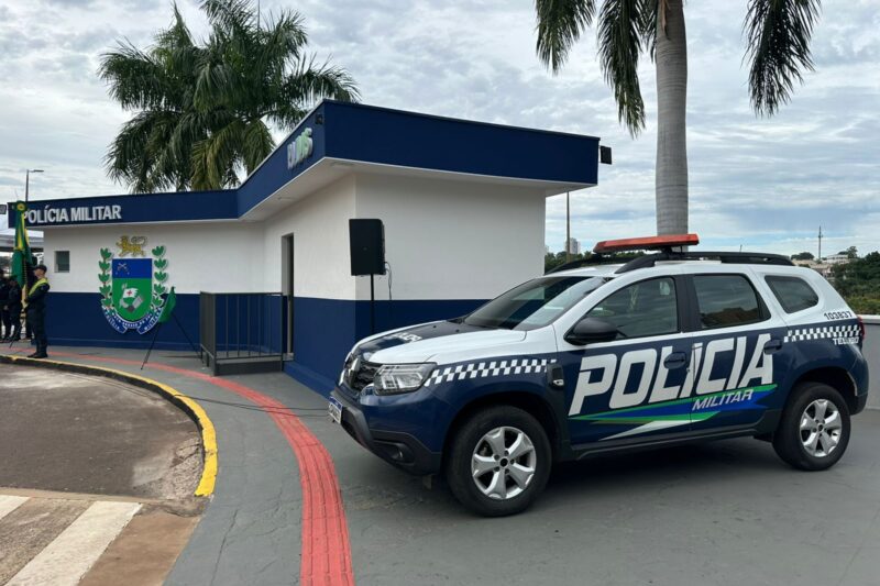 Shopping Campo Grande inaugura base da PM e amplia segurança em região de grande circulação