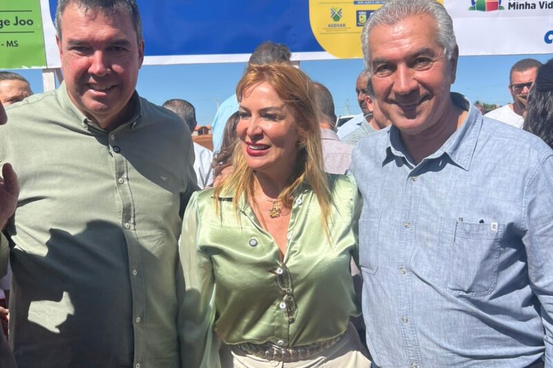 Reinaldo Azambuja defende fortalecimento dos municípios e leva bandeira municipalista para pré-campanha ao Senado