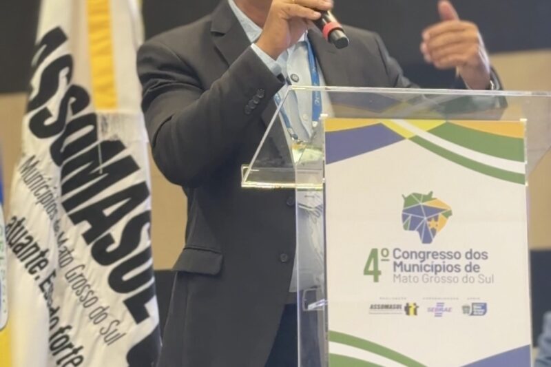 Reinaldo Azambuja defende mais recursos para municípios e cobra maior participação federal na saúde