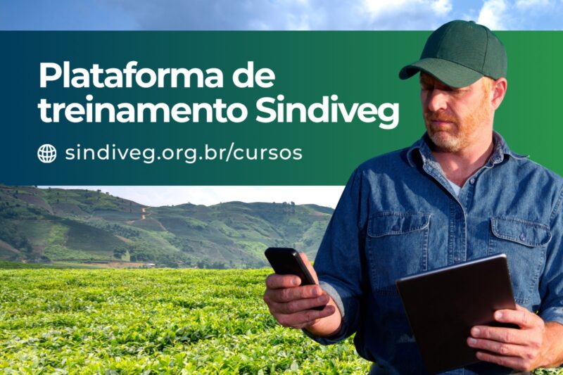 Plataforma gratuita do Sindiveg ultrapassa 20 mil usuários e amplia capacitação no agronegócio