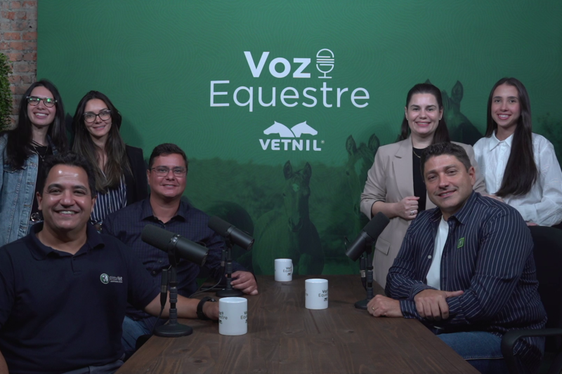 Podcast destaca avanços na saúde dos cavalos e debate odontologia equina e terapia com células-tronco