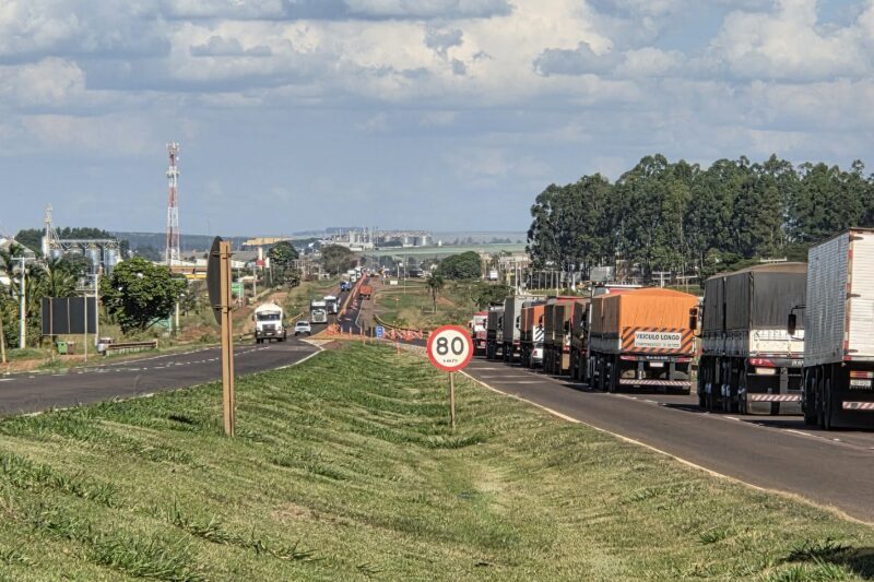 Obras na BR-163 vão alterar trânsito em São Gabriel do Oeste por três dias; veja o cronograma