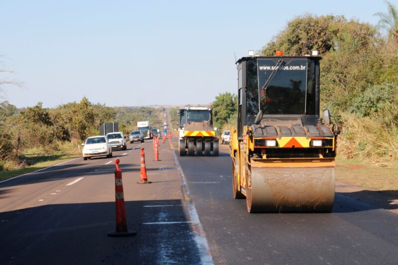 Vai pegar a BR-163/MS? Confira os trechos com obras e interdições parciais nesta quinta-feira (30)