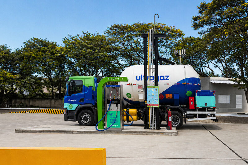 Ultragaz inaugura estação de biometano em Paulínia e amplia estratégia de descarbonização da frota
