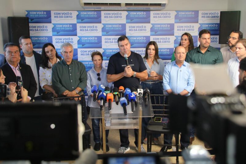 Riedel oficializa candidatura à reeleição com aliança de nove partidos e foco na continuidade da gestão