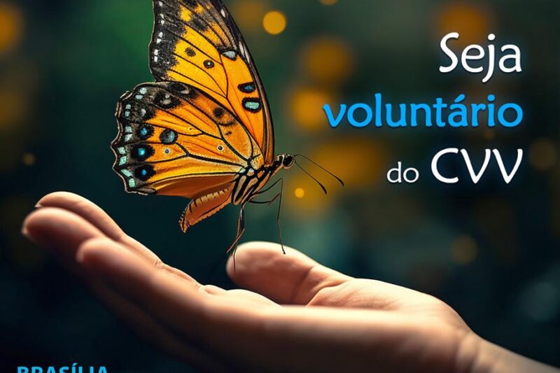 CVV abre inscrições para curso gratuito de novos voluntários em Brasília