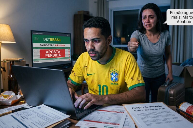Apostas online chegam aos divórcios e acendem alerta sobre patrimônio do casal