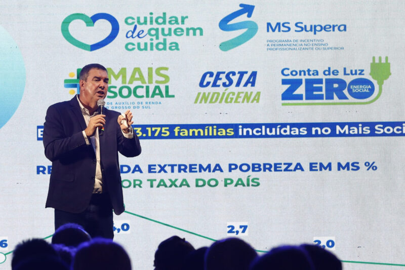 MS disputa prêmio nacional com programa que reduziu extrema pobreza no Estado