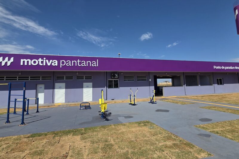 Motiva Pantanal inicia operação de ponto gratuito para descanso de caminhoneiros na BR-163/MS