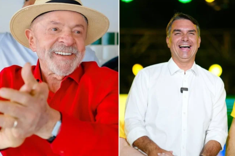 Quaest aponta empate entre Lula e Flávio Bolsonaro em simulação de 2º turno