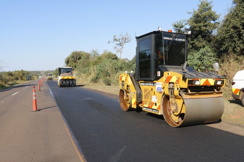 BR-163/MS tem trechos com desvios e pare-e-siga nesta quinta-feira