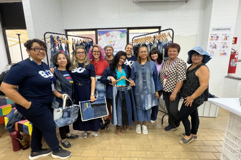 Sesc MS transforma roupas descartadas em oportunidades de renda e inclusão